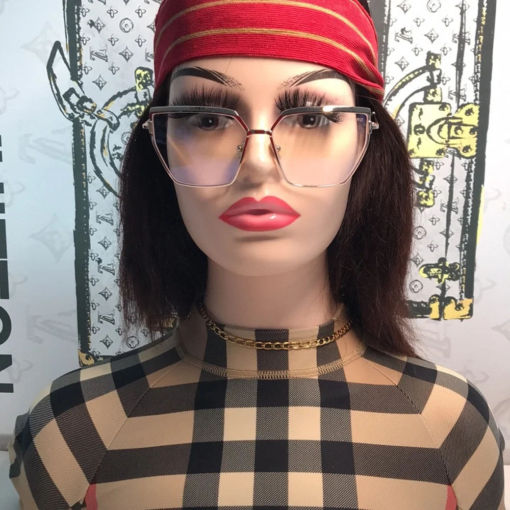 New Authentic Tom Ford Women's Gold Frame Glasses TF5946-B 028